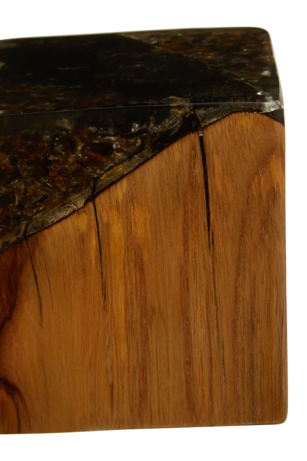 Statues & Sculptures Contemporary-Earths Core 10cm Wood Indoor Sculpture