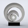 Statues & Sculptures Table Top|Contemporary-Eclipse Contemporary Indoor Sculpture - 16 Colour Options