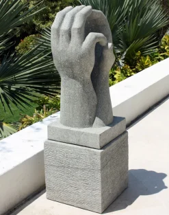 Statues & Sculptures Contemporary-Engage Contemporary Stone Garden Sculpture