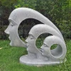 Statues & Sculptures Modern-Escape Reality 70cm Granite Resin Garden Statue