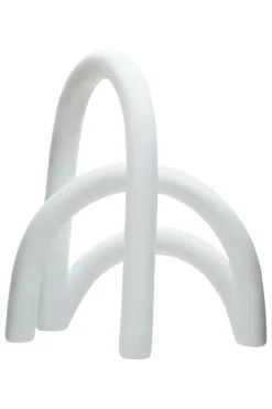 Statues & Sculptures Table Top|Abstract-Eternal Arches 22cm White Resin Indoor Sculpture