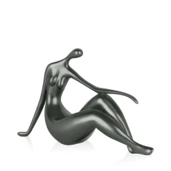 Statues & Sculptures Figurative|Table Top-Eternal Grace 21cm Anthracite Resin Indoor Sculpture