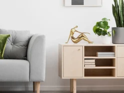 Statues & Sculptures Figurative|Table Top-Eternal Grace 21cm Gold Resin Indoor Sculpture