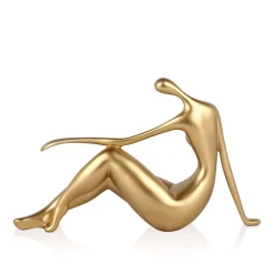 Statues & Sculptures Figurative|Table Top-Eternal Grace 21cm Gold Resin Indoor Sculpture