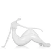 Statues & Sculptures Figurative|Table Top-Eternal Grace 40cm White Resin Indoor Sculpture