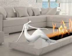 Statues & Sculptures Figurative|Table Top-Eternal Grace 40cm White Resin Indoor Sculpture