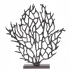 Statues & Sculptures Table Top|Contemporary-Euphoric Coral 43cm Black Metal Indoor Sculpture
