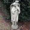 Statues & Sculptures Angel-Fallen Angel Stone Garden Statue