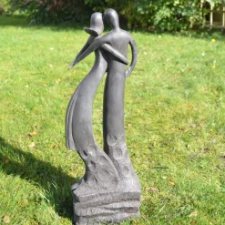 Statues & Sculptures Modern-First Love Modern Poly Resin Garden Statue