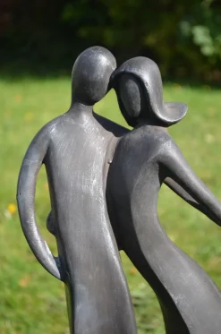 Statues & Sculptures Modern-First Love Modern Poly Resin Garden Statue