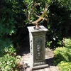 Statues & Sculptures Armillary Sundials-Floral Armillary Stone Garden Sundial