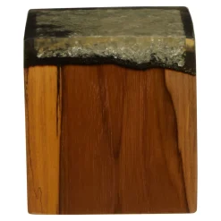 Statues & Sculptures Table Top|Contemporary-Forest Edge 10cm Wood Indoor Sculpture