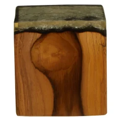 Statues & Sculptures Table Top|Contemporary-Forest Edge 10cm Wood Indoor Sculpture