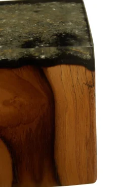 Statues & Sculptures Table Top|Contemporary-Forest Edge 10cm Wood Indoor Sculpture