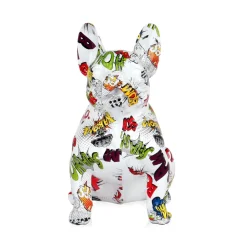 Statues & Sculptures Table Top|Pop Art-French Bulldog 30cm Pop Art Resin Indoor Sculpture