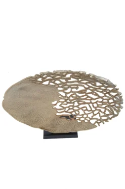 Statues & Sculptures Table Top|Abstract-Frozen Motion 44cm Bronze Metal Indoor Sculpture