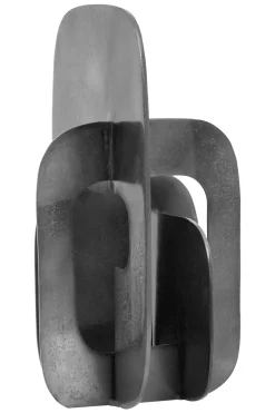 Statues & Sculptures Table Top|Abstract-Fusion 33cm Black Metal Indoor Sculpture