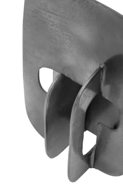 Statues & Sculptures Table Top|Abstract-Fusion 33cm Black Metal Indoor Sculpture