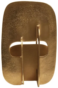 Statues & Sculptures Table Top|Abstract-Fusion 33cm Gold Metal Indoor Sculpture