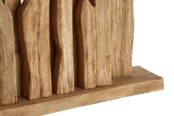 Statues & Sculptures Table Top|Abstract-Fusion of Souls 49cm Wood Indoor Sculpture