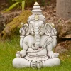 Statues & Sculptures Buddha-Ganesh Buddha Stone Garden Ornament