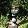 Statues & Sculptures Armillary Sundials-Grand Baluster Armillary Stone Garden Sundial