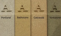 Statues & Sculptures Stone Benches-Grand Curved Modern Stone Garden Bench