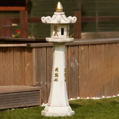 Statues & Sculptures Pagodas-Grand Japanese Pagoda Stone Garden Ornament