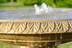 Statues & Sculptures Water Features-Grand Single Tier 4m Sandstone Stone Water Fountain Feature