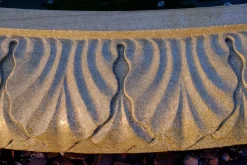 Statues & Sculptures Water Features-Grand Single Tier 4m Sandstone Stone Water Fountain Feature