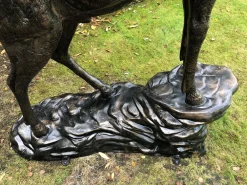 Statues & Sculptures Stags & Deers-Grand Stag Life-Size 292cm Metal Bronze Garden Statue
