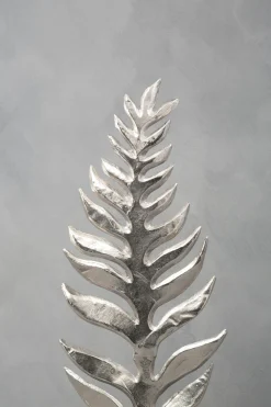 Statues & Sculptures Table Top|Contemporary-Harmonic Leaf 67cm Metal Indoor Sculpture