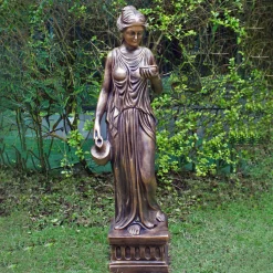 Statues & Sculptures Greek-Hebe 160cm Bronze Marble Resin Garden Statue
