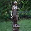 Statues & Sculptures Greek-Hebe 85cm Bronze Marble Resin Garden Statue