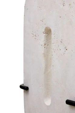 Statues & Sculptures Table Top|Abstract-Infinite Oval 60cm Stone Indoor Sculpture