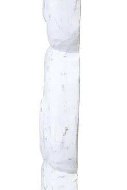 Statues & Sculptures Table Top|Abstract-Infinite Quartet 61cm White Wood Indoor Sculpture