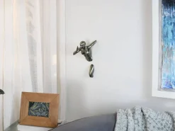 Statues & Sculptures Figurative|Wall Art-Infinity Woman 28cm Anthracite Resin Wall Sculpture