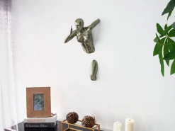 Statues & Sculptures Figurative|Wall Art-Infinity Woman 50cm Anthracite Resin Wall Sculpture