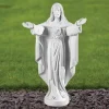 Statues & Sculptures Jesus-Jesus Christ 58cm Marble Resin Garden Statue