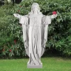 Statues & Sculptures Jesus-Jesus Christ 107cm Marble Resin Garden Statue