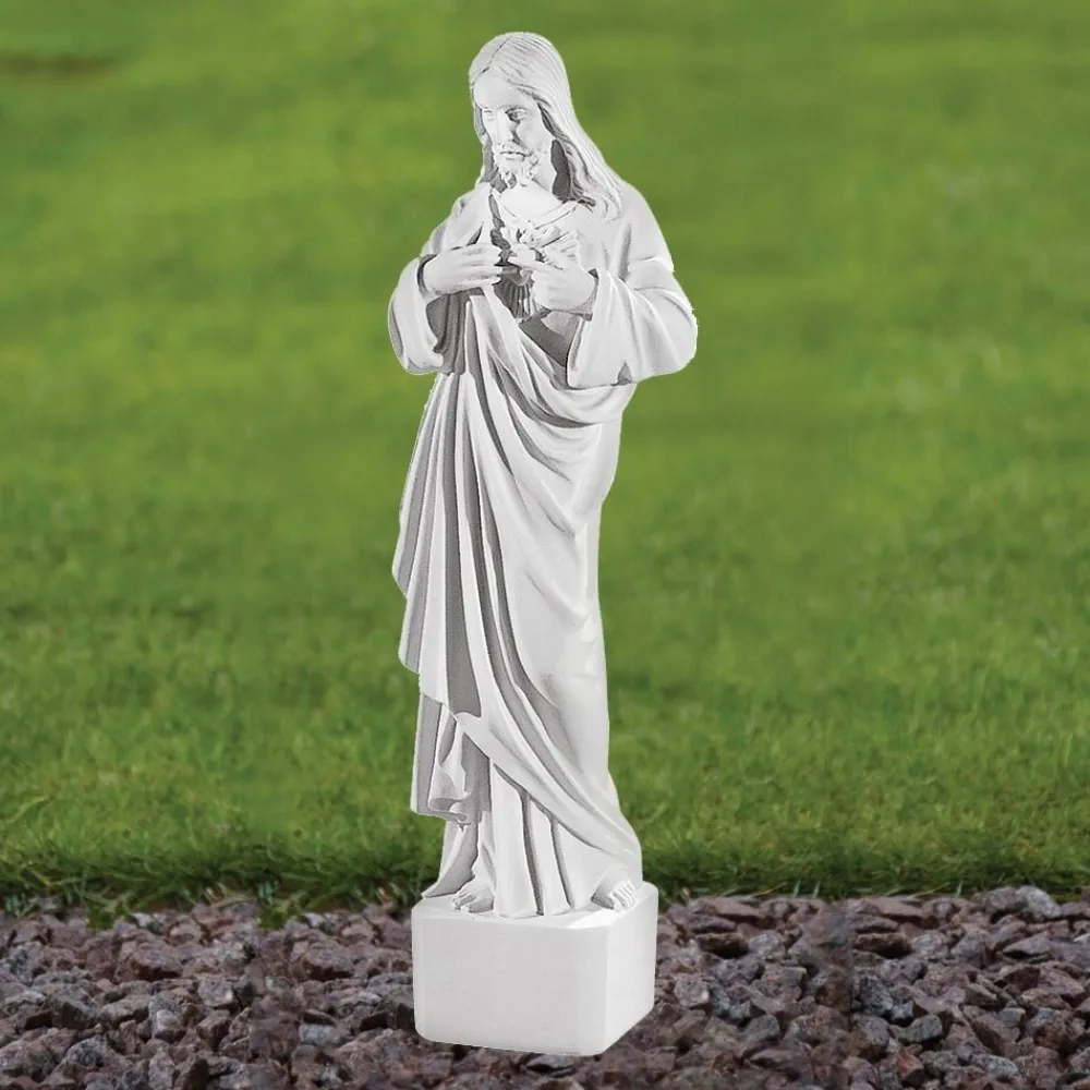 Statues & Sculptures Jesus-Jesus Christ 42cm Marble Resin Garden Statue