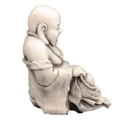Statues & Sculptures Buddha-Laughing Buddha Antique Stone Garden Statue