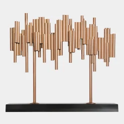 Statues & Sculptures Table Top|Floor Standing-Light Symphony 82cm Copper Metal Indoor Sculpture