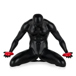 Statues & Sculptures Figurative|Table Top-Lost Affection 32cm Black Resin Indoor Sculpture