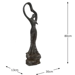 Statues & Sculptures Modern-Love & Dancing Modern Poly Resin Garden Statue