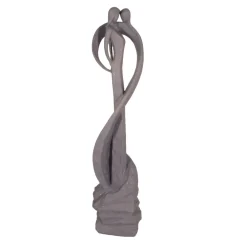 Statues & Sculptures Modern-Loving Kiss 82cm Modern Poly Resin Garden Statue
