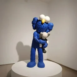 Statues & Sculptures Figurative|Floor Standing-Lucify Bedtime 135cm Blue Resin Indoor Sculpture