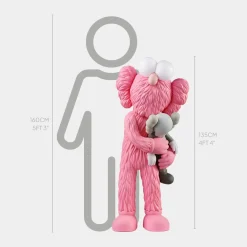 Statues & Sculptures Figurative|Floor Standing-Lucify Bedtime 135cm Pink Resin Indoor Sculpture