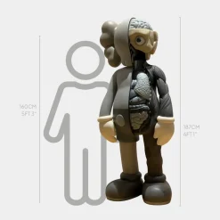 Statues & Sculptures Giant|Figurative-Lucify Biofusion 187cm Grey Resin Indoor Sculpture