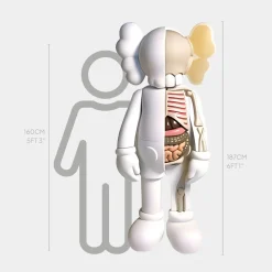 Statues & Sculptures Giant|Figurative-Lucify Biofusion 187cm White Resin Indoor Sculpture